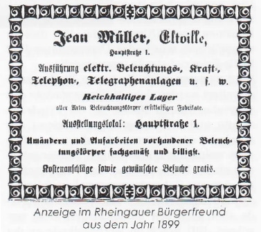 Jean Müller Gründung.