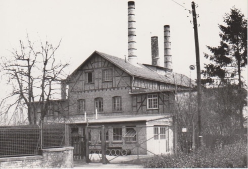 Porzellanfabrik in der Gartenstraße.